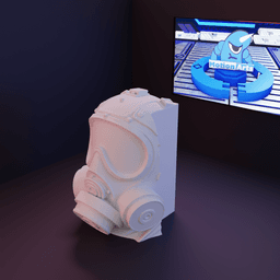 Separador Livro Mascara.stl 3d model