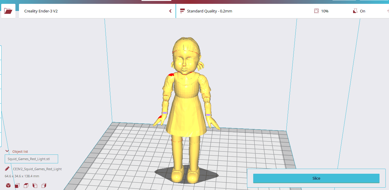 Squid_Games_Red_Light.stl 3d model