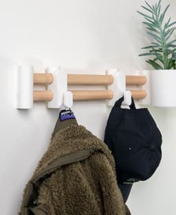 The Rail - Coat Hook 3d model