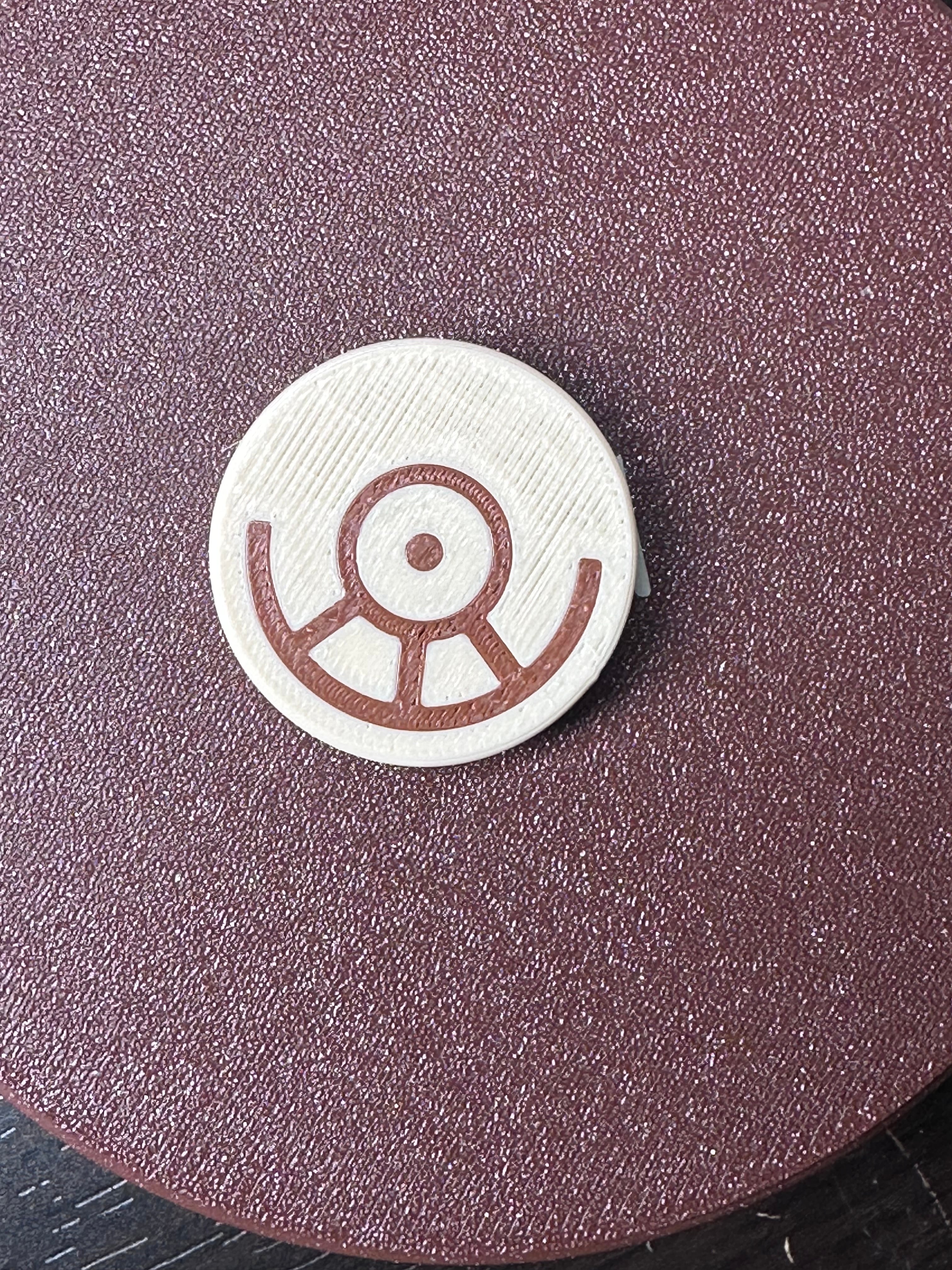 POKEMON UNOWN MMU FRIDGE MAGNET "U" 3d model