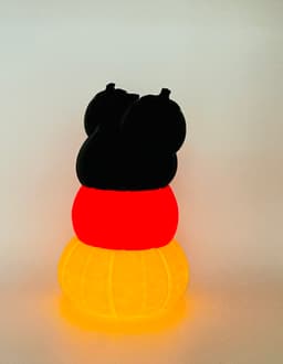 Mouse Pumpkin LED Tealight 3d model