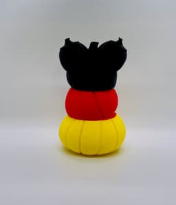 Mouse Pumpkin LED Tealight 3d model