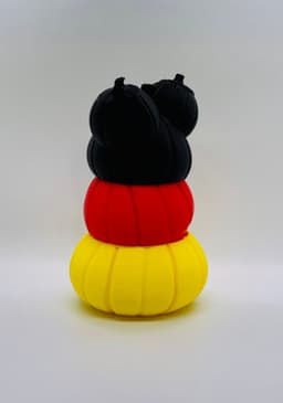 Mouse Pumpkin LED Tealight 3d model