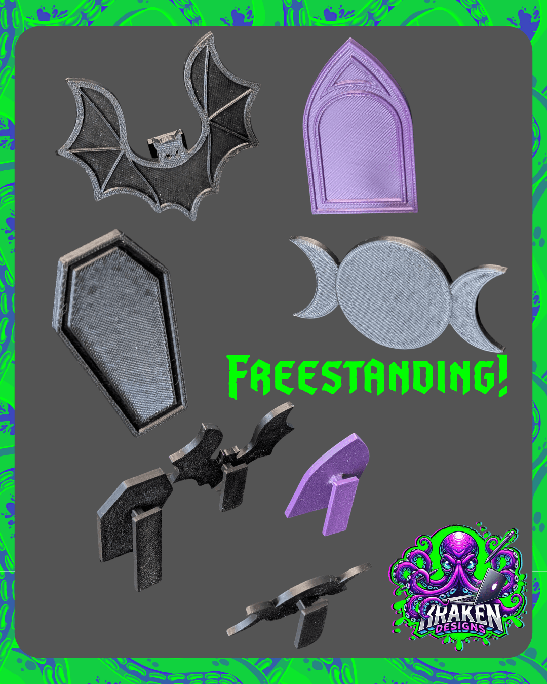 Gothic Price Tags 3d model