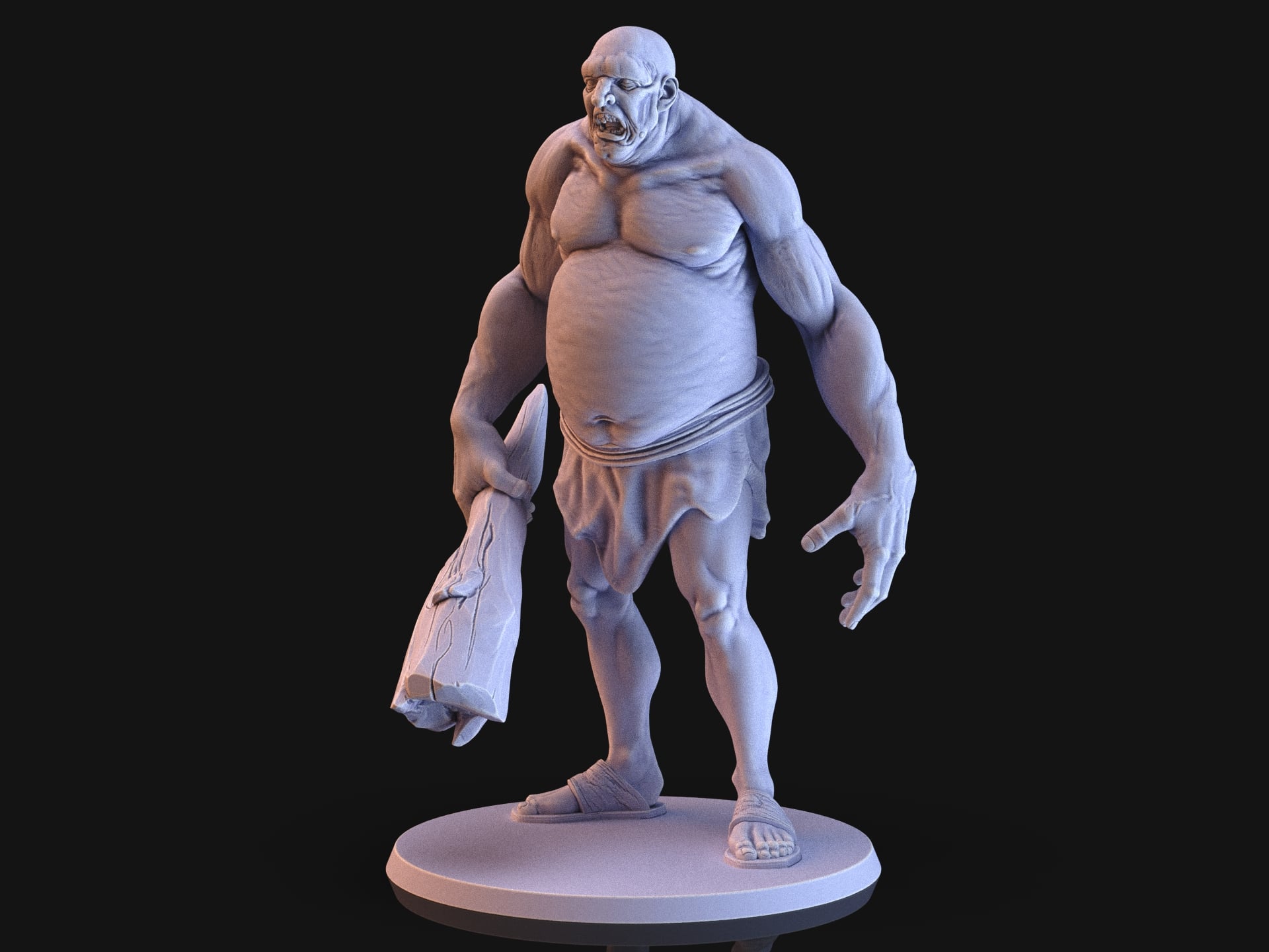 Hill Giant 02 3d model