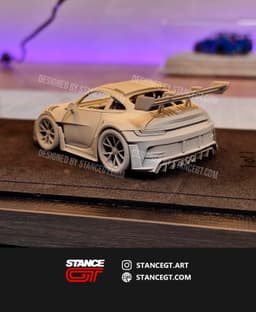 992 GT3 RS | Model Kit Car 3d model