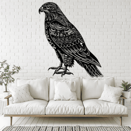 Hawk 2D Wall Art/Window Art 3d model