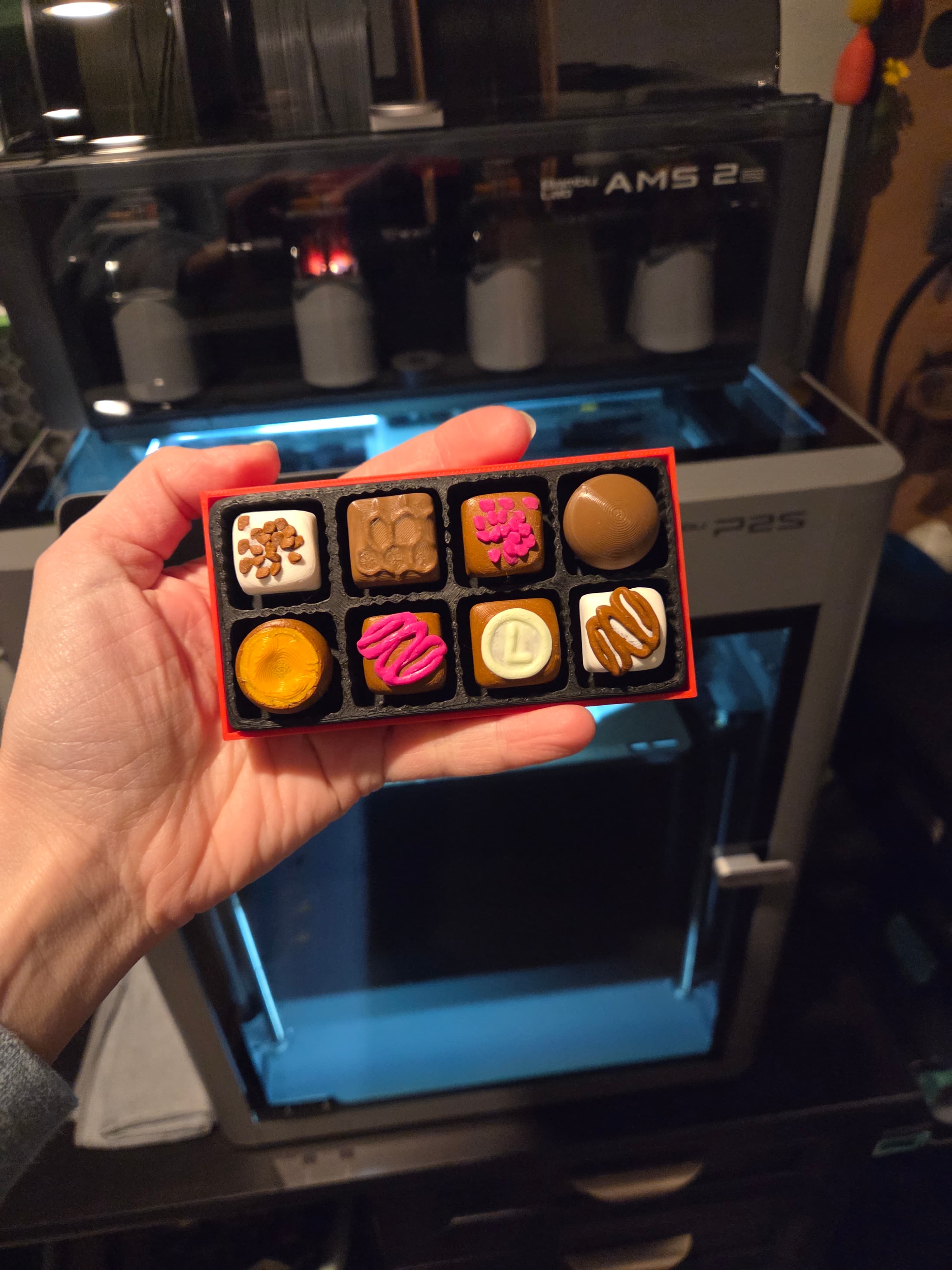 Came out great. I had fun designing each piece to be a flavor id want to eat.