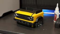 Bronco Inspired Desk Organizer - Modular - With Drawer 3d model