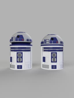 R2D2 container 3d model