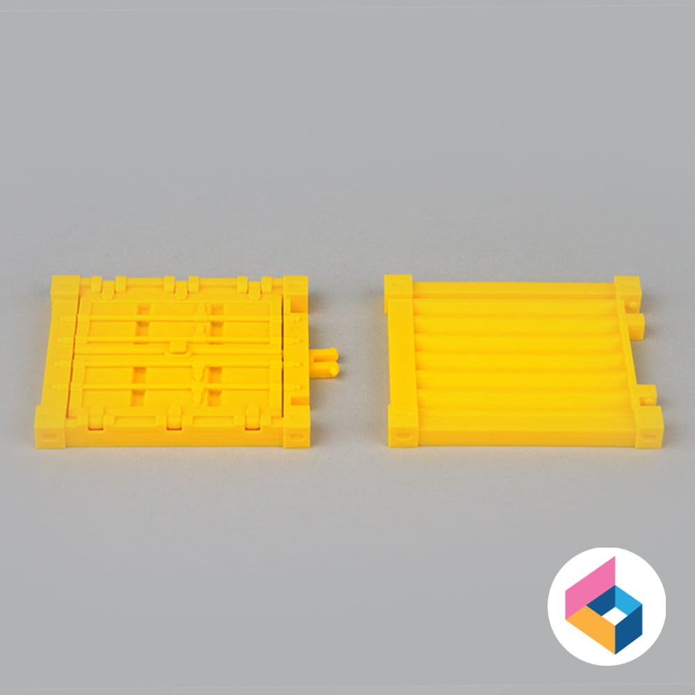 Container scale model 3d model