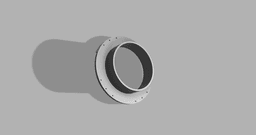 200mm OD and 280 ID flange 3d model