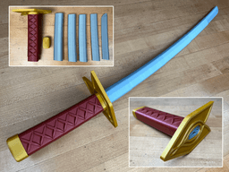 Collapsing Zanpakuto 3d model