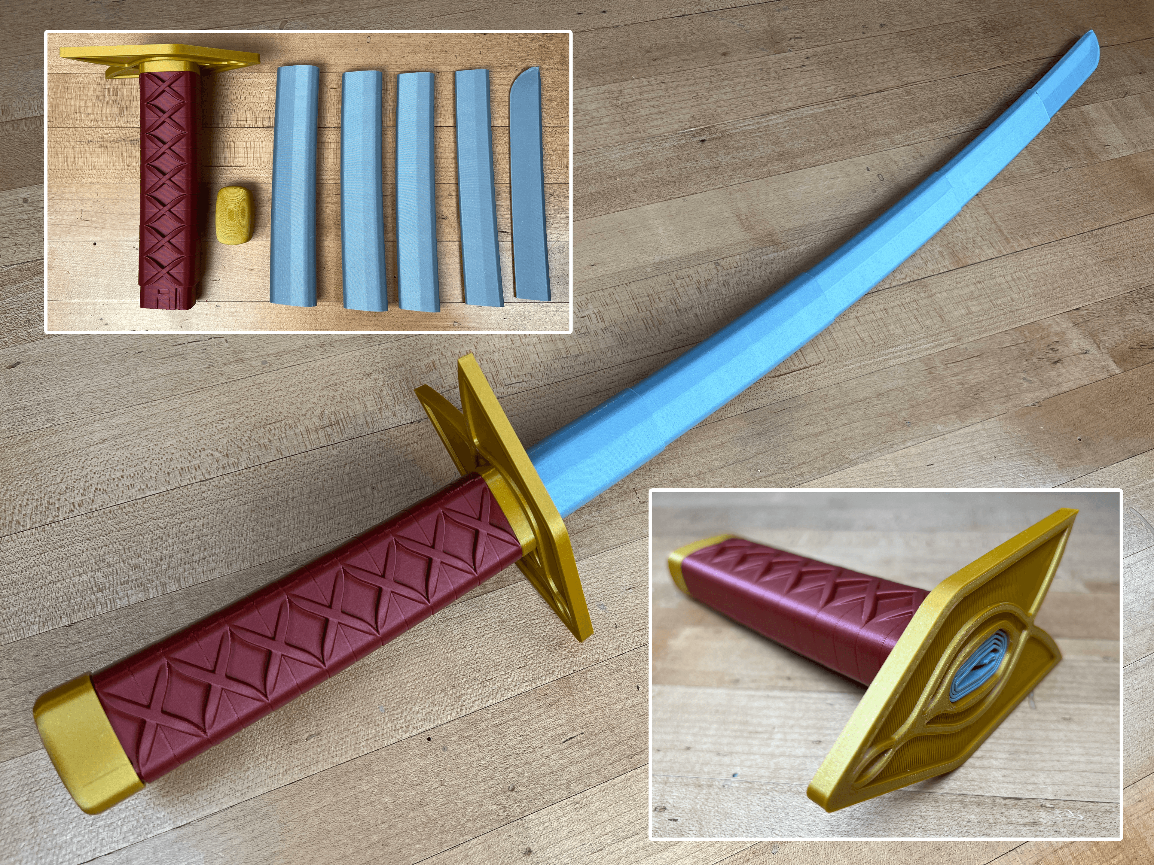 Collapsing Zanpakuto 3d model