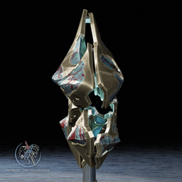 Jayce Corrupted Hammer 3D Printer STL File 3d model