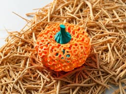 GYROID PUMPKIN LAMP 3d model