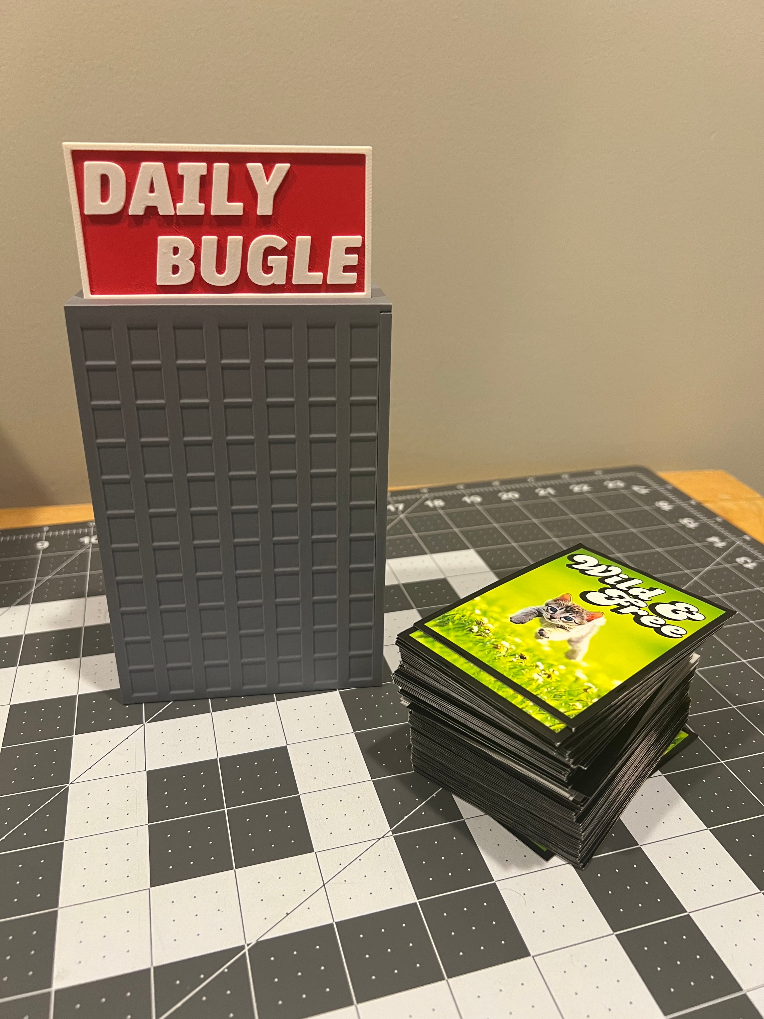 Single Daily Bugle Deck Box 3d model
