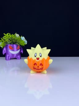Togepi pumpkin 3d model
