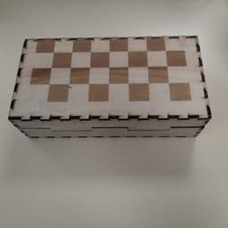 échiquier pliable finale 3d model