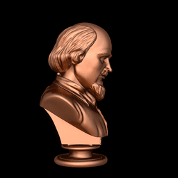 Batman 1960 Shakespeare Bust 3d model