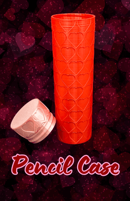 Hearts container collection 3d model