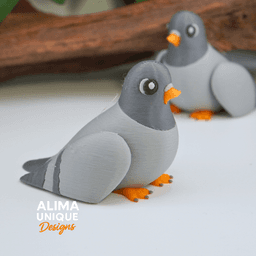 KEYCHAIN Tiny dove.stl 3d model