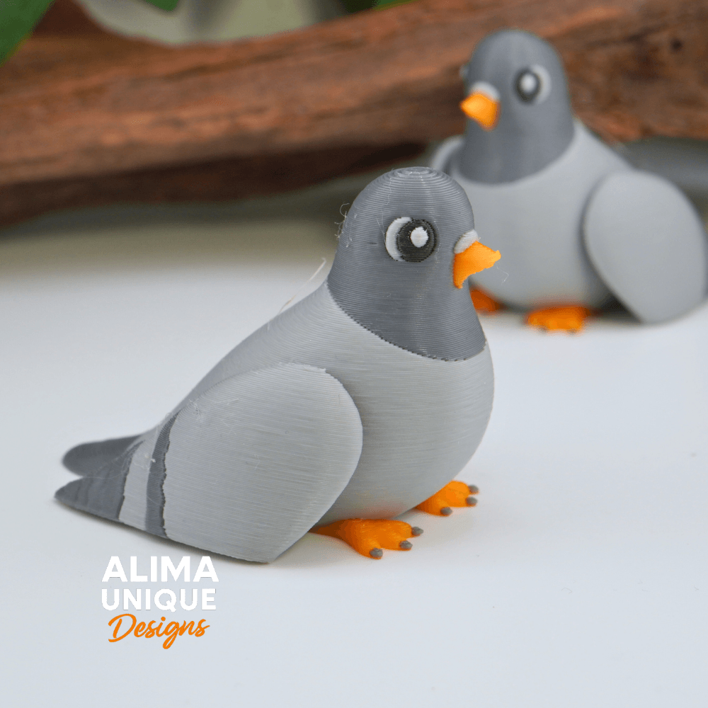 KEYCHAIN Tiny dove.stl 3d model