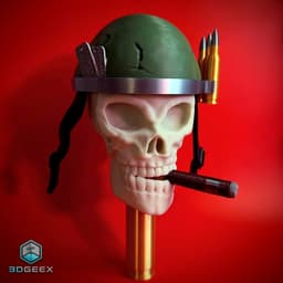Skulldier 3d model
