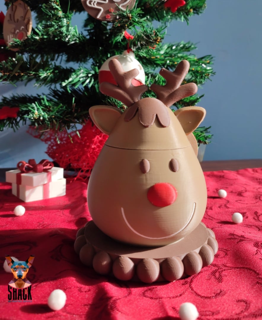 Christmas Reindeer 3d model
