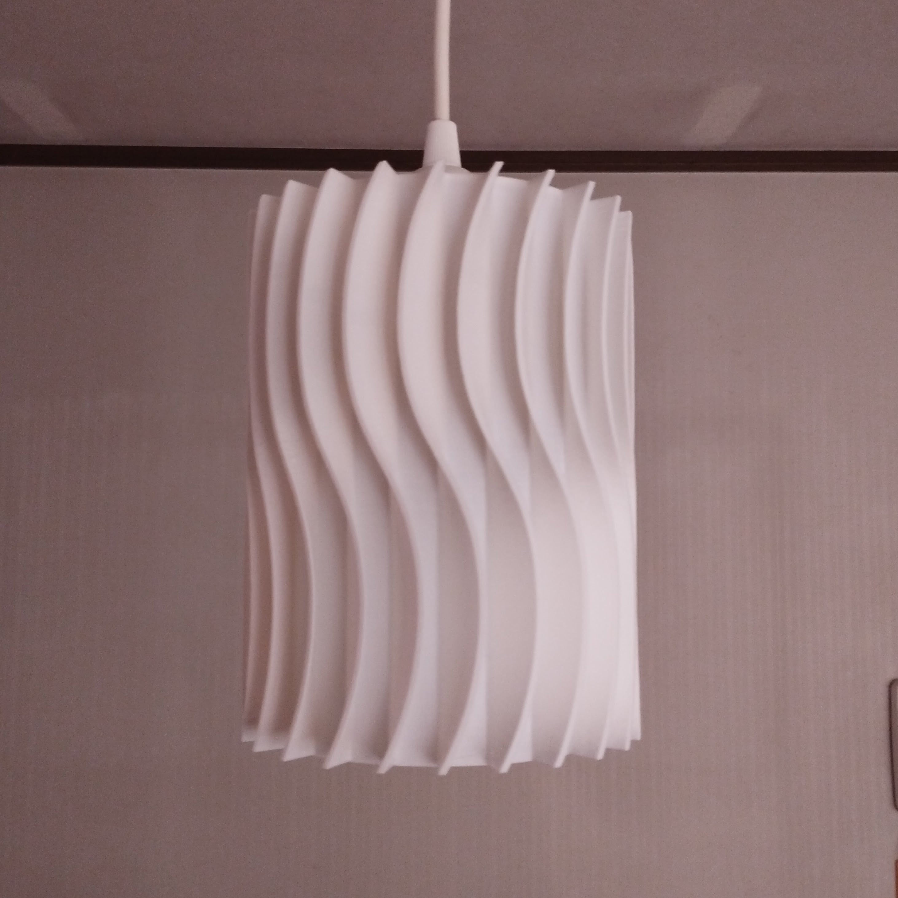Wave Lamp 3d model