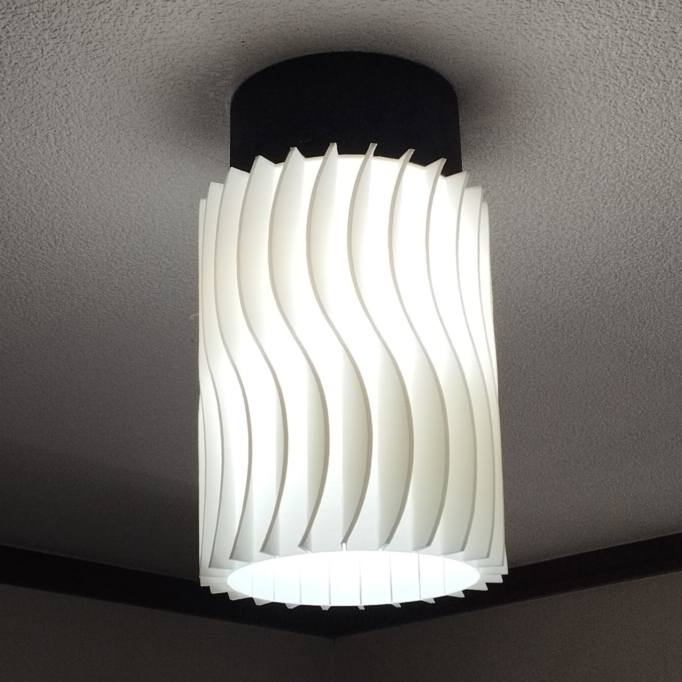 Wave Lamp 3d model
