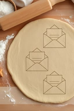 Love Letter Cookie Cutter, Biscuit Cutter 3d model