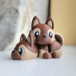 2025 German Shepherd Flexi 3d model
