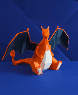 Charizard Low Poly Pokemon 3d model
