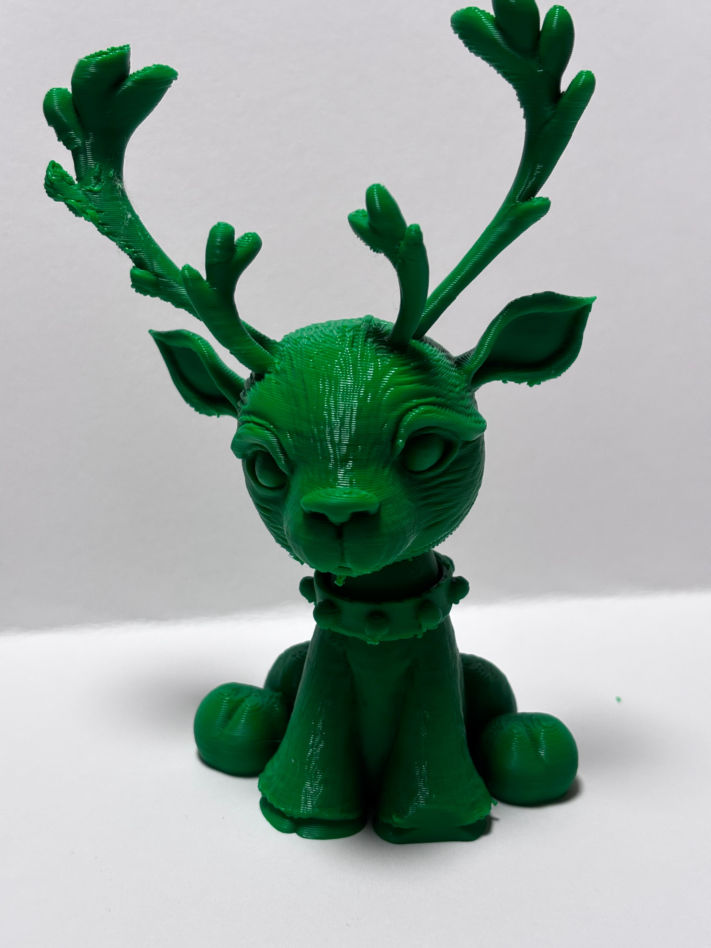 Christmas reindeer 3d model