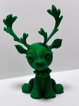 Christmas reindeer 3d model