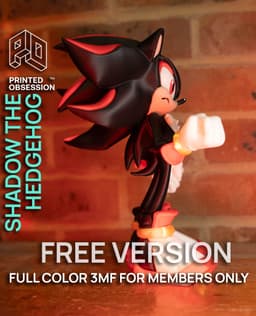 Shadow the hedgehog - Free version 3d model