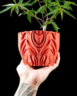 Corru Planter Pot by MODERN MACHINE 3d model