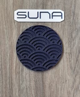 Coaster - Seigaiha / Wave 3d model