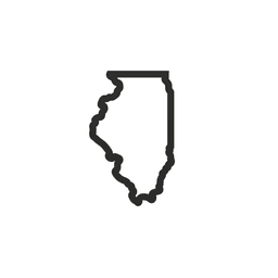 Illinois Cookie Cutter STL File - 4 inches 3d model