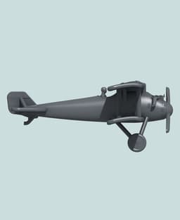 1:144 L.F.G. Roland D.II 3d model