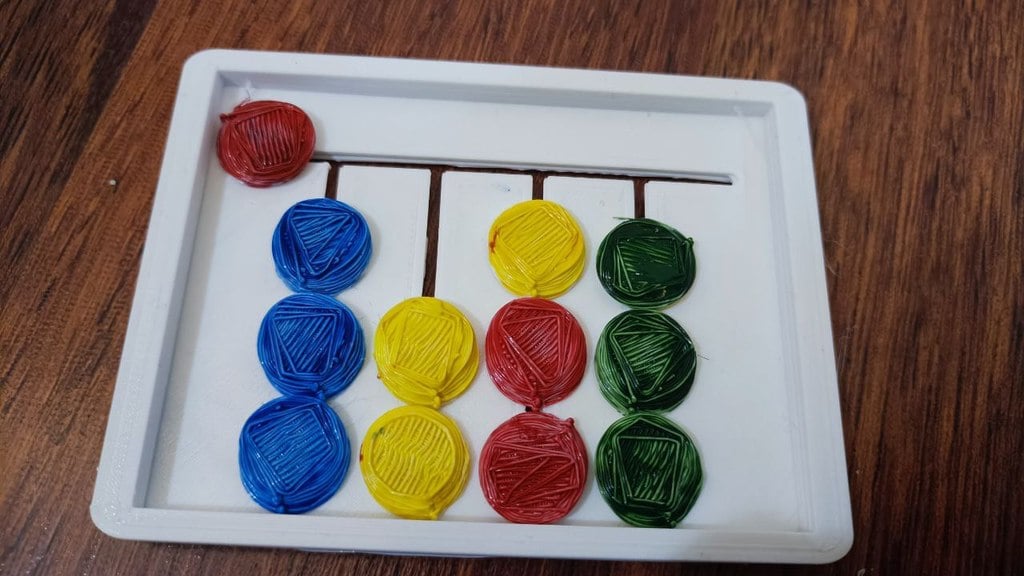 Board Puzzle for Kids 3d model