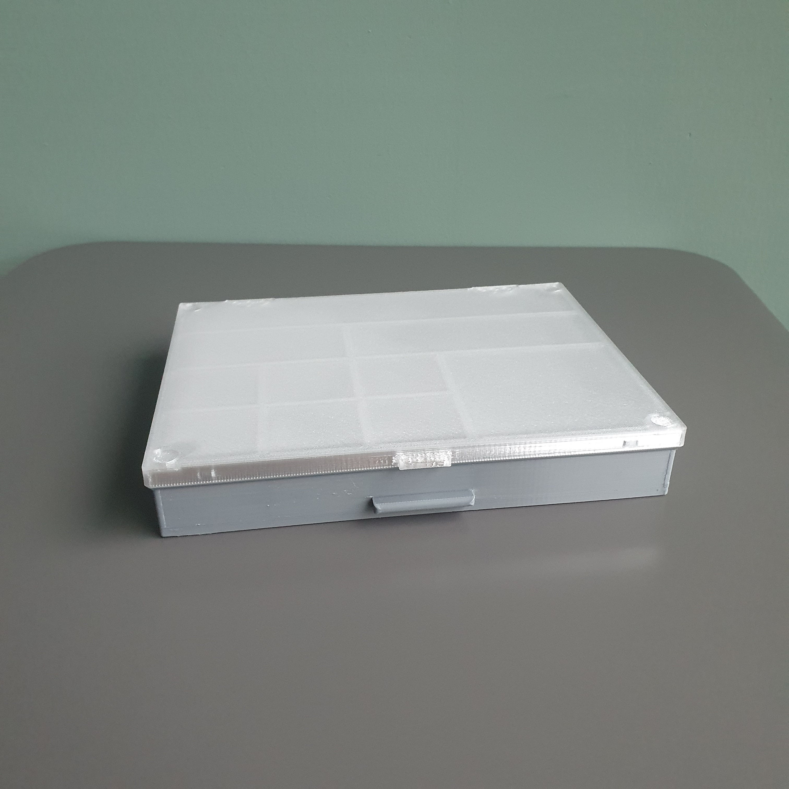 Stackable Organizer Assortment Box with Lid #2 3d model