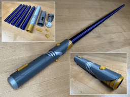 Depa Billaba's Collapsing Lightsaber 3d model