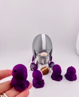 Football Helmet Gnome 3d model