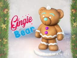Gingie Bear 3d model
