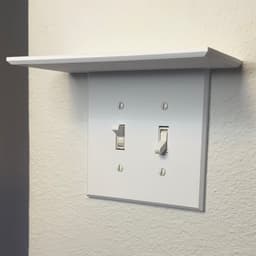 Light Switch Cover Shelf 3d model