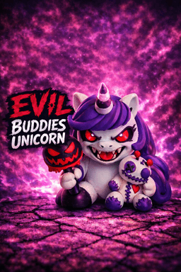 Unicorn - Evil Buddy 3d model