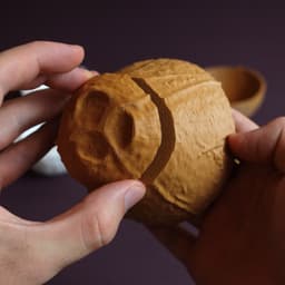 Coconut bowls 3d model