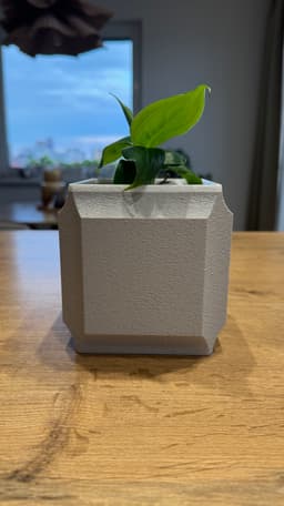 Cubic planter 3d model